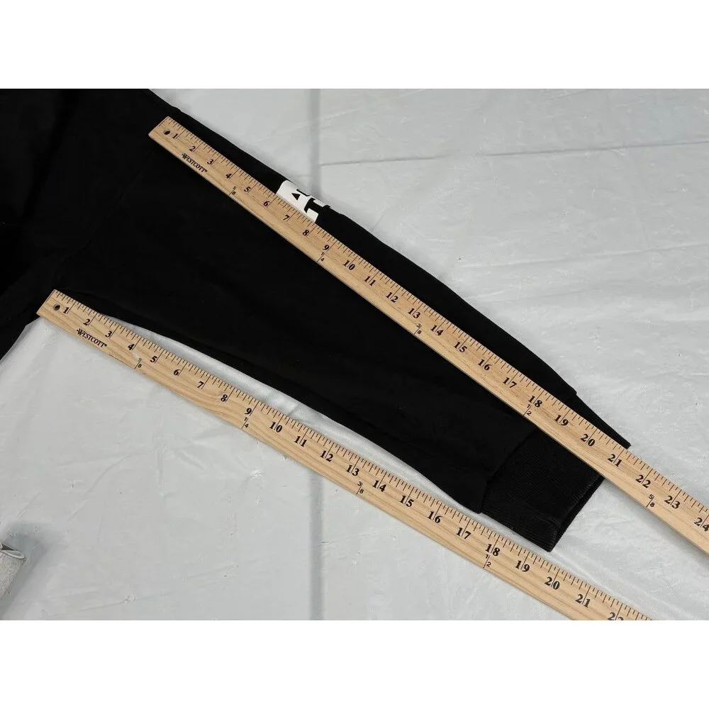 Aelfric Eden Oversized Lettered 74 Sweatshirt Men’s M Black Crewneck Pullover - Picture 13 of 13